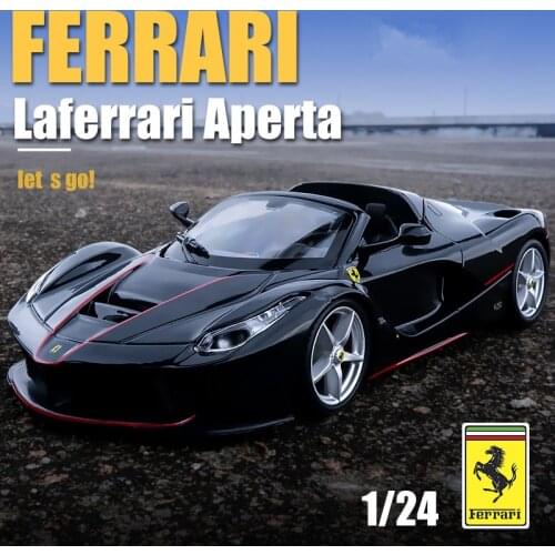 Bburago 1:24 Ferrari La Ferrari Car Model Die-casting Metal Model Children Toy Boyfriend Gift Simulated Alloy Car Collection
