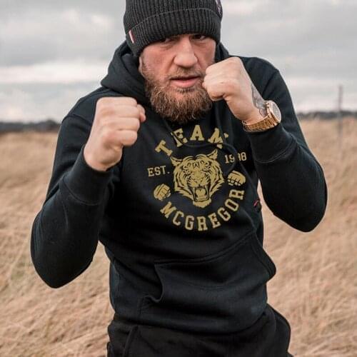 Jiu Jitsu MMA Bjj Conor McGregor Muay Thai Men Hoodies Kickboxing Sweatshirt Sportswear Boxe Fighting MMA Jacket Coat Pullovers