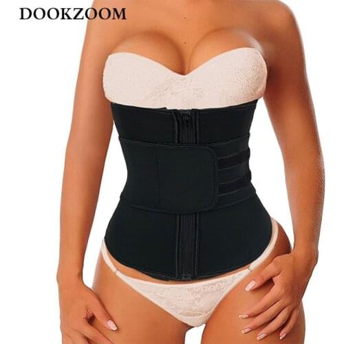 Faja Neoprene Waist Trainer Cincher Trimmer Sweat Belt Fitness Body Shaper Men Women Fat Burner Shapewear Body Slimming Reducer