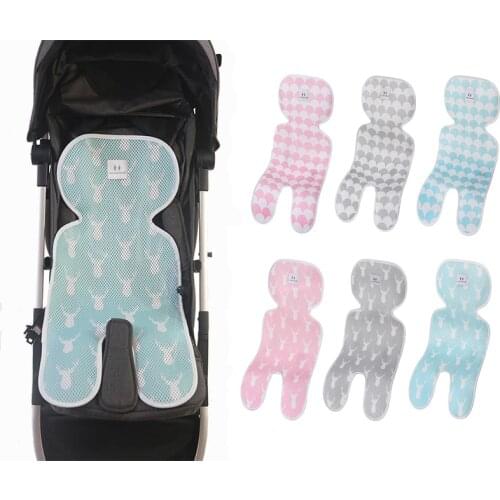 Summer Stroller Cooling Pad Universal Baby Seat Liner for Stroller 3D Air Mesh Breathable Stroller Mat Mattess for Young One