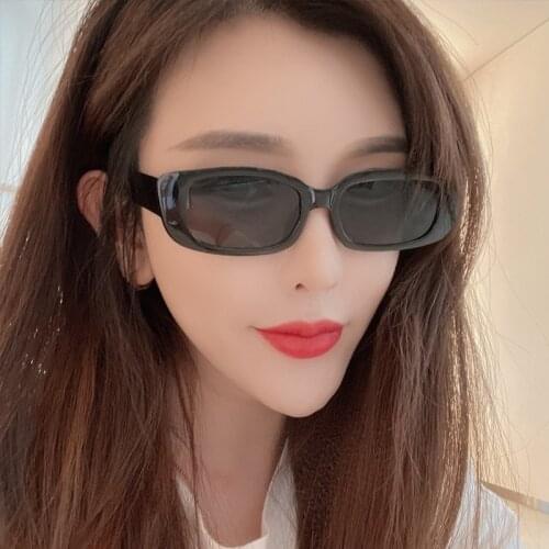 Small Rectangle Sunglasses Women Vintage Brand Designer Square Sun Glasses Shades Female 18059