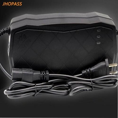 Tree LED display 60V 30AH smart lead acid battery charger for input voltage AC 220V E-bike