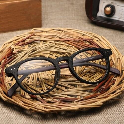 Gregory peck Vintage optical glasses frame Wood Men Women Brand Design Eyeglasses reading glasses clear eyewear frames