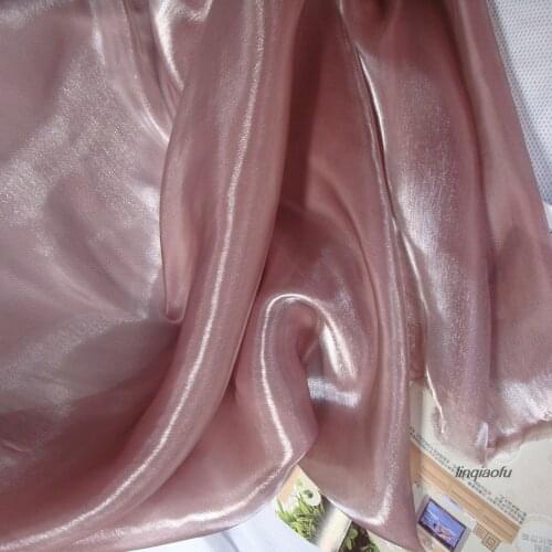 Handmade high-end apparel fabrics Handmade DIY smooth thick gauze fabric wedding dress fabric