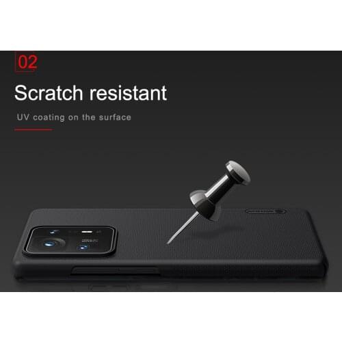 Back Cover For Xiaomi Mi Mix 4 NILLKIN Super Frosted Shield Hard PC Non-Slip Phone Case For Xiaomi Mix 4 With Phone Holder