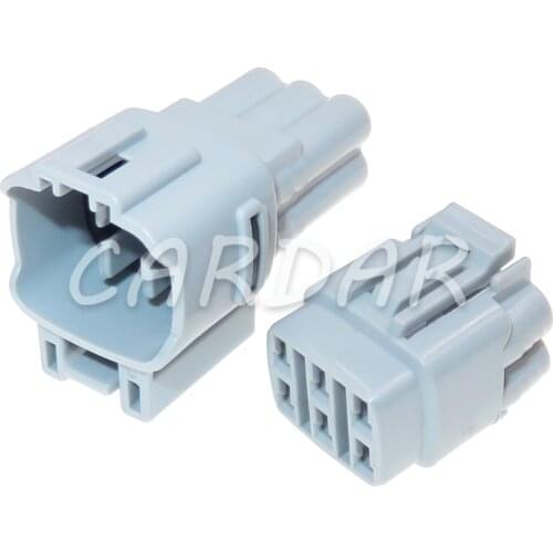 1 Set 6 Pin 6189-0319 6188-0173 90980-11196 Automotive Connector Car Female Male Plug Wire Socket