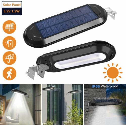 18 LED Waterproof Solar Wall Light LED Power Modern Garden Motion Sensor Ceiling Home Light Yard Lamp Portable Street lights
