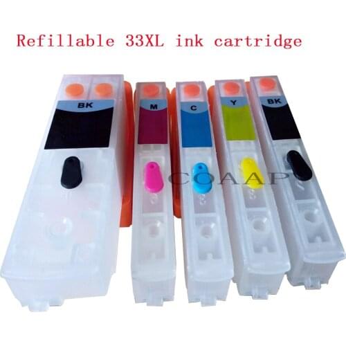 33XL Chipped Refillable Ink Cartridge T3351 T3361-T3364 kit for XP-830 XP-635 XP-540 XP-640 XP-645 EU Market