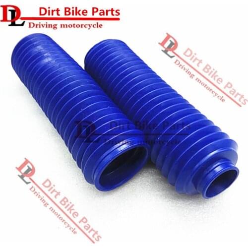 Free shipping 1 Pair Motorcycle Front Fork Anti Dust Cover Gaiter Boots For KL250 XG250 XT225 AX-1/250