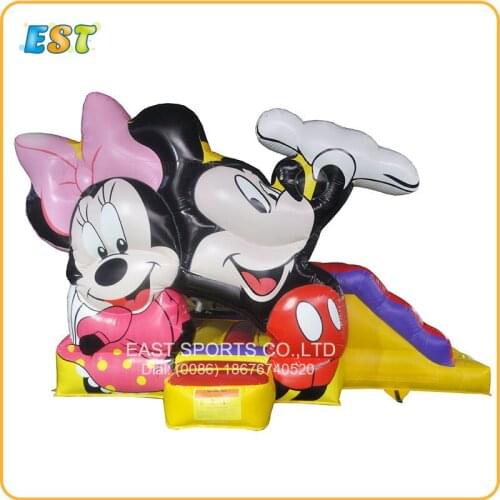 Happy Birthday Kids Commercial Bouncy Castle With Slide Inflatable jumping Castle Bounce House Inflatable Bouncer