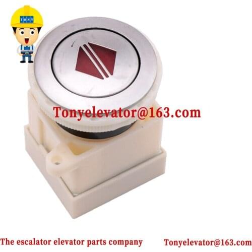 Elevator button MTD143 red light
