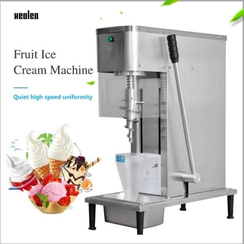 XEOLEO Frozen Yogurt mixing machine Fruit Ice cream maker Yogurt mixer Yogurt ice cream Swirl machine Stainless steel