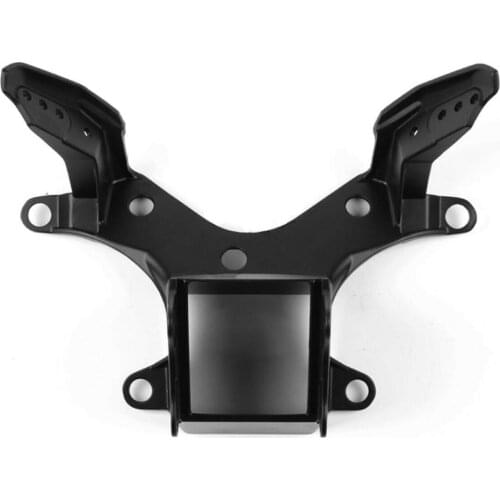 Motorcycle Black Headlight Cowling Upper Fairing Stay Bracket For YAMAHA YZF-R6 YZFR6 1999-2016 2008 2013