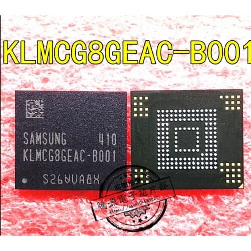 Xinyuan 100% new original KLMCG8GEAC-B001 BGA 64GB font memory IC chip KLMCG8GEAC B001