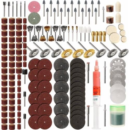 217pcs Rotary Tool Accessories Set Grinding Sanding Polishing Tool