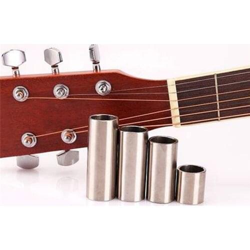 New Silver Metal Guitar Slide Plated Guitars Slider For Electric Guitar New Guitar Parts Musical Instrument Accessories