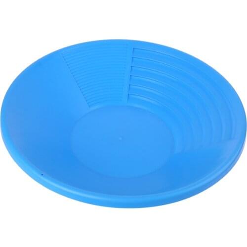 New 15" Plastic Gold Pan Gold Basin For Sand Mud Mineral Processing Gold Rush Tools