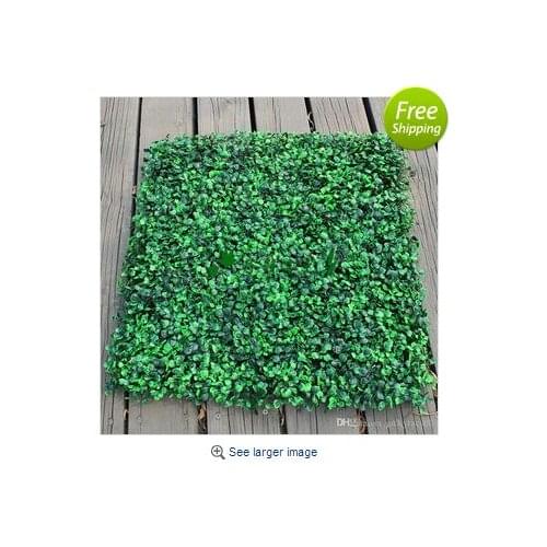 10" Square Shape Artificial Encryption Plastic Grass Mat Simulation Fake Plant Lawn 25 X 25cm Turf For Home Garden Decorations