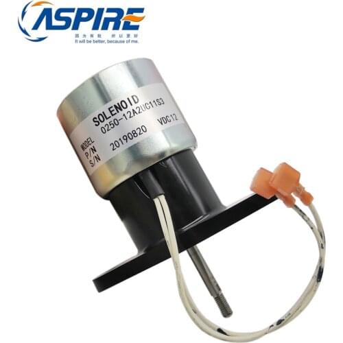 Engine Fuel Pump Actuator 0250-12A2UC11S3 Actuator Solenoid Valve 0250 12A2UC11 Generator Spare Parts