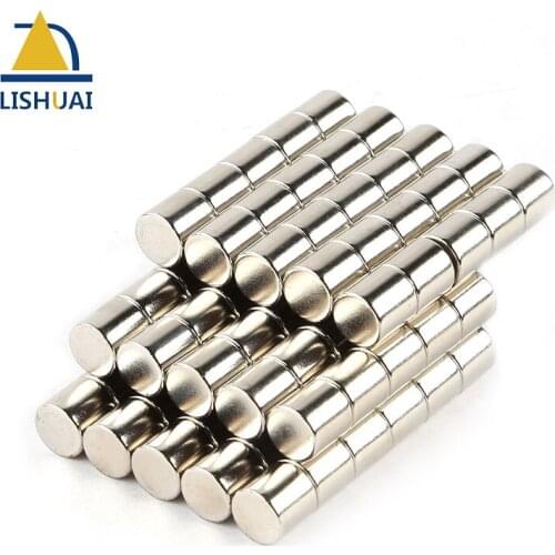 10pcs D10x10mm Strong Neodymium Magnet, Rare Earth Permanent Magnet/ NdFeB Magnet Cylinder D10*10mm