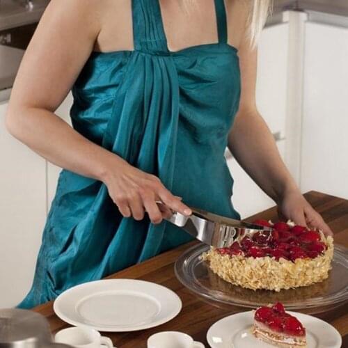 Stainless Steel Pie Slicer Cake Cutter Cookie Fondant Dessert Kitchen Cut Tool Portable Cake Slicer