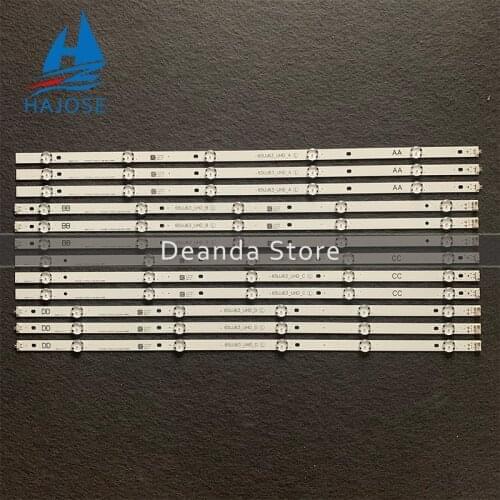 New 48PCS LED backlight strip for LG 65UJ6300 65UJ630V 65UJ634V 65UJ5500 65UK6100 Innotek 17Y 65inch_A SSC 65UJ63_UHD_A B C D