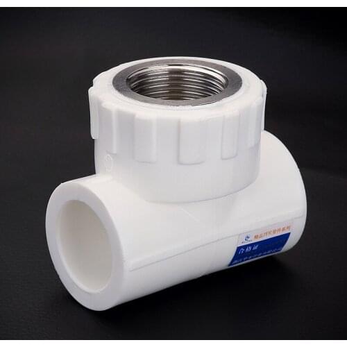 Gogo thicken female tee fitting 20mm 25mm 32mm female thread PPR water pipe