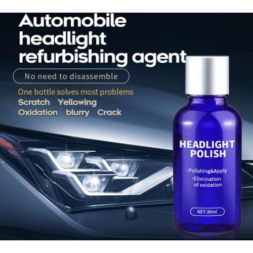 10ml Useful Cleaning Liquid Bottle Car Headlights Oxidation Liquid Ceramic Coat Super Hydrophobic Glass Coating
