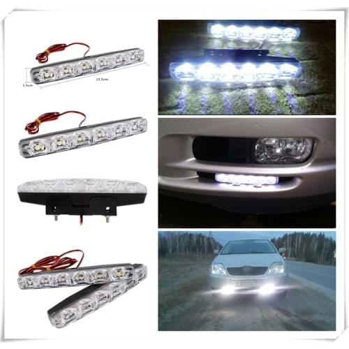 2pcs LED motorcycle car daytime running lights modeling anti-fog for Mercedes Benz GLC63 GLA45 GLA G650 E63 E-Class A170