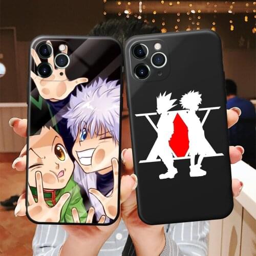 Anime Hunter x Hunters Coque Phone Case For iPhone 12 Pro Max mini 7 8 6 6S Plus X XR SE 2020 11 11pro Xs Max 5 S TPU Cover Bags