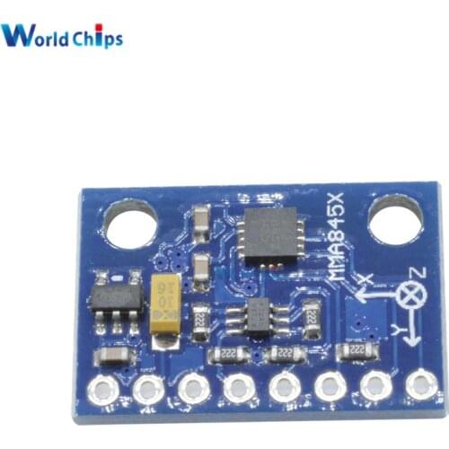 MMA8452Q MMA7361 Digital Triaxial Accelerometer Board Tilt 3-Axis Sensor Module High Precision 3V-5V Power Supply