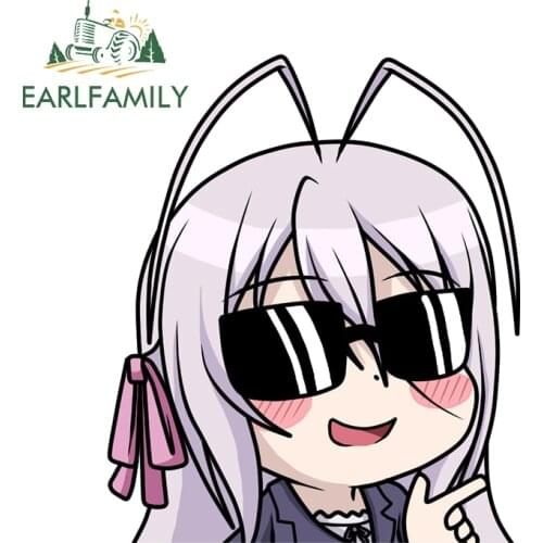 EARLFAMILY 13cm x 11.3cm for High School DxD Funny Car Stickers and Decals Laptop Motorcycle Bumper Decals Vinyl Decoration