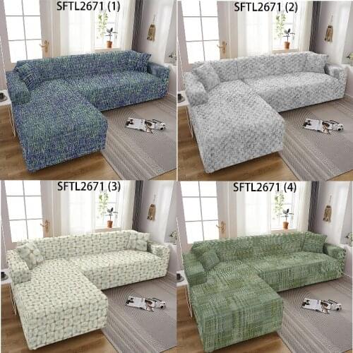 Geometric stripes Elastic sofa cover Armchair cover Plaids and covers 3-seater couch cover Big sofa sofa cushions Cushion cover