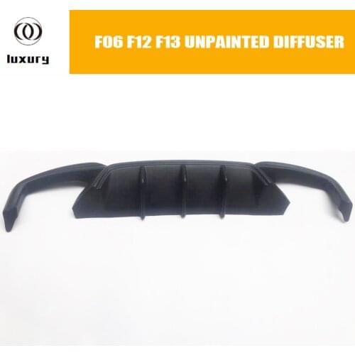 640i 650i FRP Unpainted Rear Bumper Diffuser Protecter for F12 F13 F06 640d 650d with M Package & Real M6 2012 - 2017