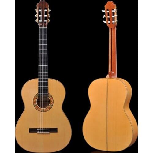 Flamenco guitar, handmade classical guitar, solid wood classical guitar