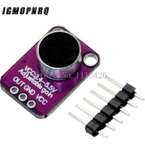 GY-MAX4466 Electret Microphone Amplifier Module MAX4466 Adjustable Gain amplifier module For Arduino