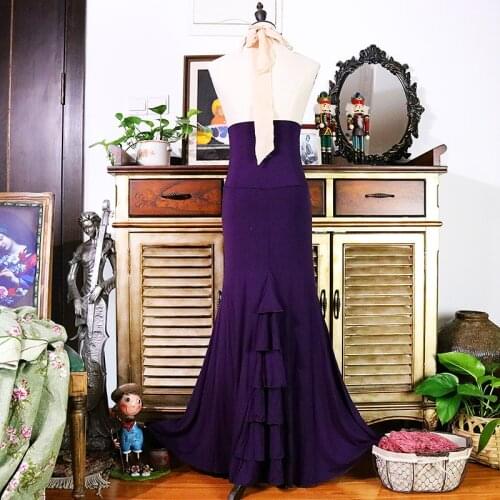 Spanish dance dress Flamenco dance practice skirt Flamenco skirt spanish skirt dance wear women ESS13