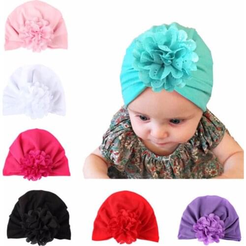 Janedream Hot Design 7 Colors Infant Cute Newborn Baby Girl Toddler Infant Hollow Out Flower Hat Cap Photography props #261847