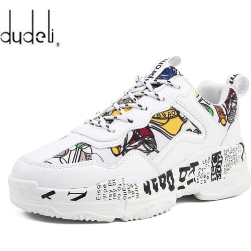 Sneakers Women Summer Woman Casual Fashion Shoes Graffiti Flats Ladies Vulcanized Shoes White Sneakers Zapatos Mujer