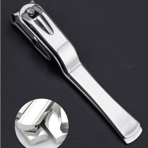 Nail Clippers Stainless Steel Fingernails Toenails Cutter with 360 Degree Rotating Head for Men Women J2Y