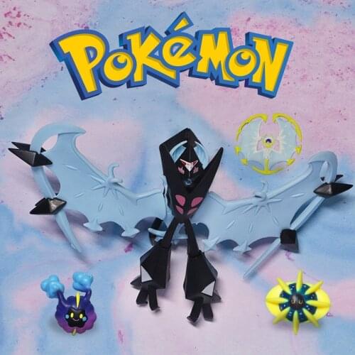 Pokemon Cosmog Cosmoem Lunala Cute Action Figure Model Toys