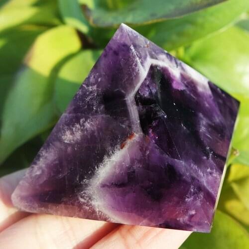 4-6cm Natural Dream Amethyst Crystal Pyramid Ametist Quartz Gem Stone Point Mineral Egyptian crystals Healing