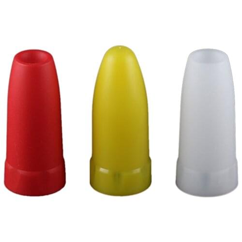 JIGUOOR Lamp Cover Max inner diameter 24.5mm LED Flashlight White/Yellow/Red Diffuser For Convoy S2 S3 S4 S5 S6 S7 S8 Flashlight
