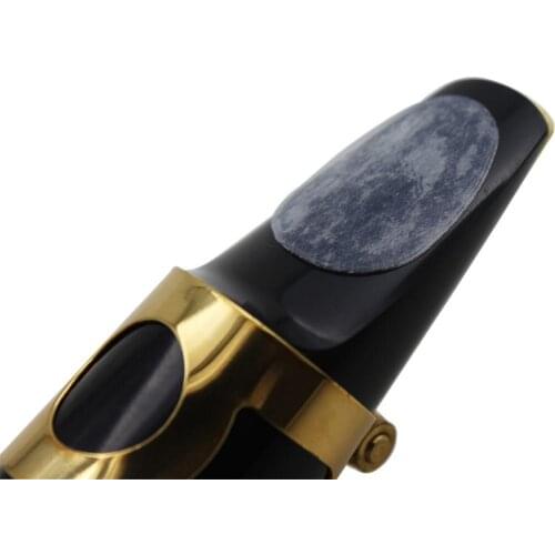 Finest 8Pcs Sax Mouthpiece Protect Patches 0.8mm White For Tenor Saxophone