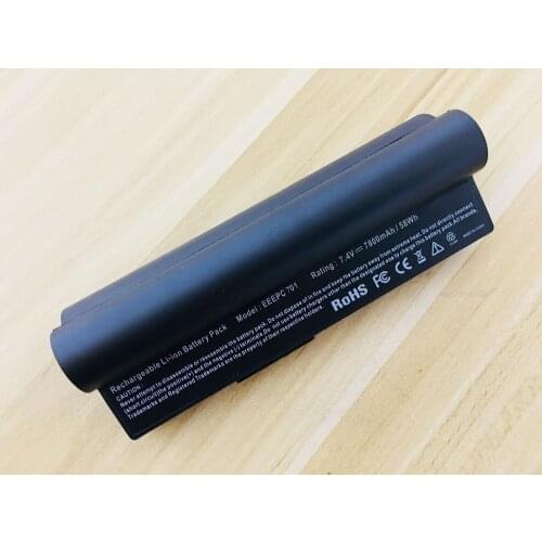 Tops battery for ASUS Eee PC 700 701 702 900 Netbook 12G 2G 4G 8G and Surf Netbook 2G 4G series 7.4V 7800mAh