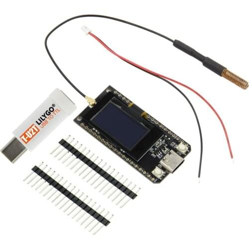 TTGO LORA SX1278 ESP32 0.96 OLED 32Mbit 433Mhz For Arduino