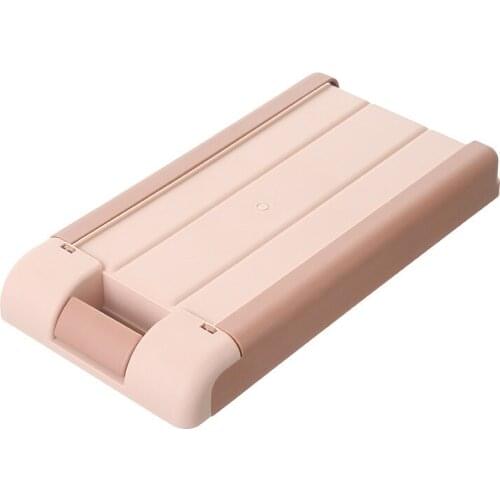 Storage box drawer type key storage box under desk desk top student stationery box desk bottom hanging hidden pen case