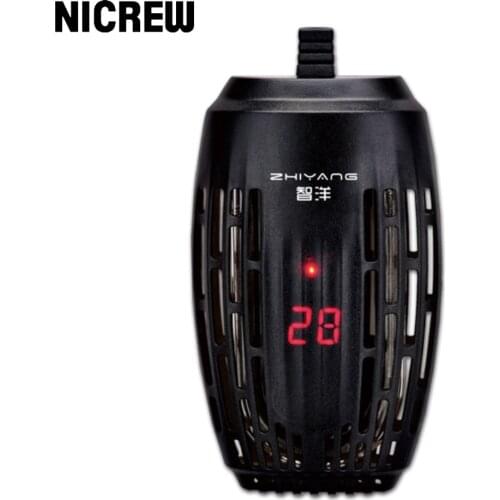NICREW Aquarium Submersible Heater Rod Fish Turtle Tank LCD Digital Water Constant Temperature Explosion-proof Heating Rod