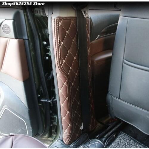 Car B Pillar Anti-kick Mats for Great Wall Haval H9 2021 2020 2016 2017 2018 2019 Interior Protector Side Edge Protector Pad