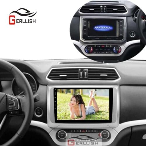 Gerllish Car Stereo car FM Radio WIFI Navigation GPS Multimedia Car Android For GREAT WALL Haval H6 2016-2018 no 2din dvd